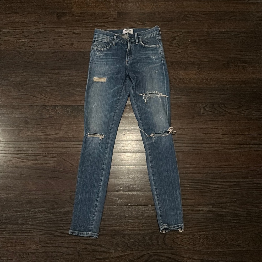 AGOLDE Sophie High Rise Skinny Jeans Size 23